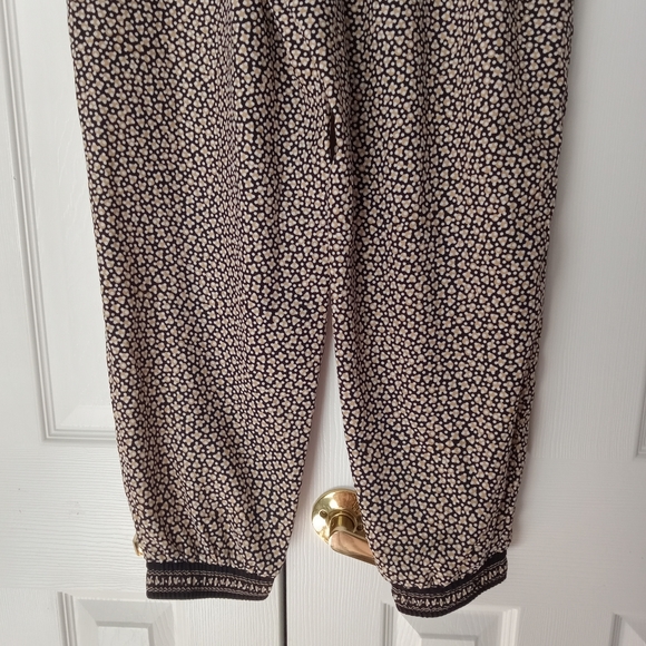 Max Studio Pants XL Stretch Waistband Satin Feel Cinched Ankles Pockets Joggers - Picture 5 of 12